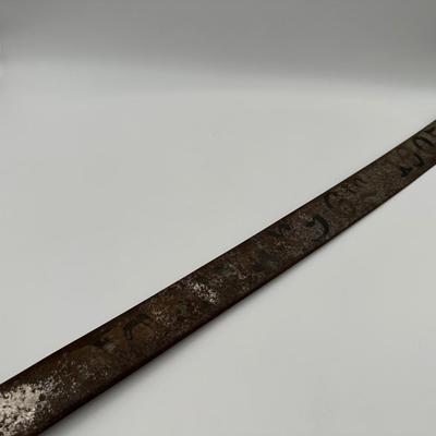 Vintage Sword / Machete Dated 1905