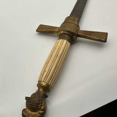 US 1840 MILITIA OFFICERâ€™S SWORD