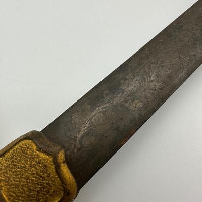 US 1840 MILITIA OFFICERâ€™S SWORD