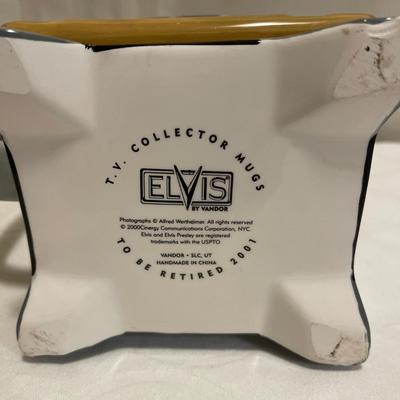Vintage Elvis TV mug