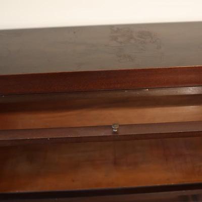 Globe-Wernicke Antique Mahogany Two-Stack Barrister Bookcase