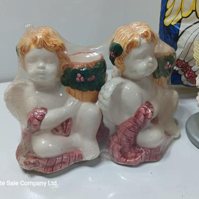 Angel Cloud - Angel candle holders- Angel cheeks and more angels
