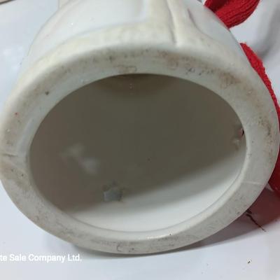 Three Candle holders - Bell - Santa and his Mrs.