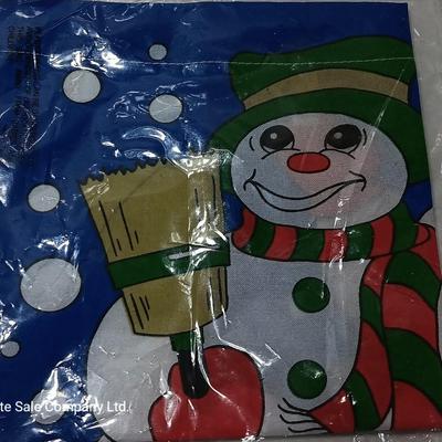 Snowman collection - yard flag - candle holder - ornaments