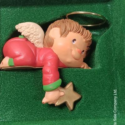 Vintage Hallmark Angel Stocking holder
