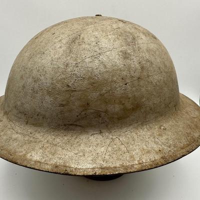 Original US WWII M1917Steel Helmet