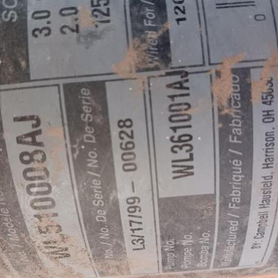 Campbell Hausfeld Extreme Heavy Duty Air Compressor with hose