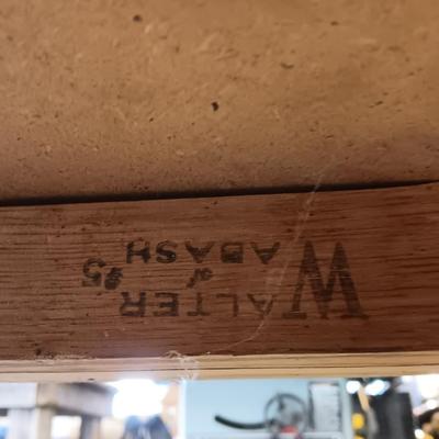 Vintage Retro CHROME MCM Walter of Wabash Kitchen table with leaf