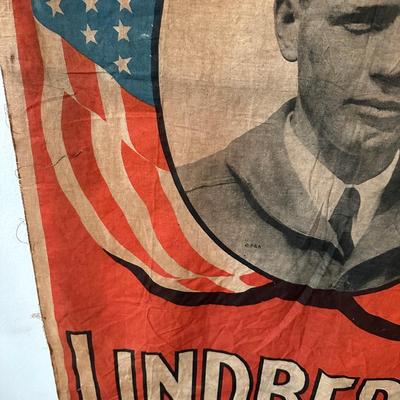 Welcome Lindbergh Flag