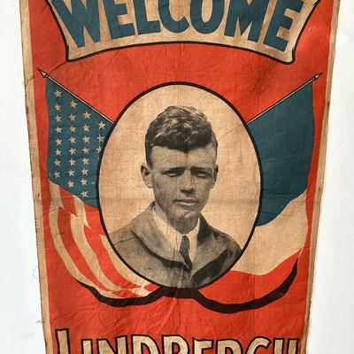 Welcome Lindbergh Flag