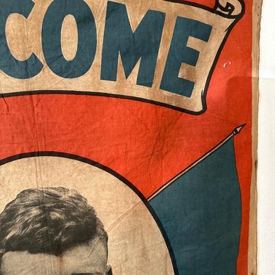 Welcome Lindbergh Flag