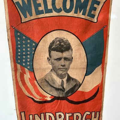 Welcome Lindbergh Flag