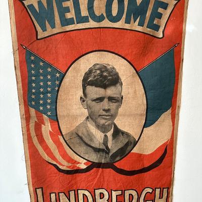 Welcome Lindbergh Flag