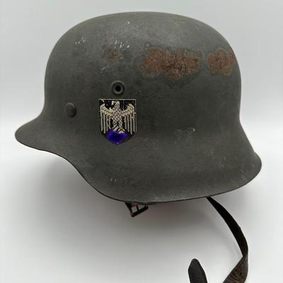 German M42 Single Decal Helmet