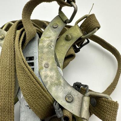 Vintage WWII US Army Mountain Division Crampons Ice Creepers U.S. M.B. CO