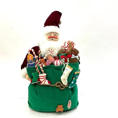 564 Large 16" Christmas Corner Decorative Doll