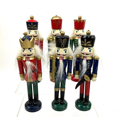 578 Lot of Wooden Nutcrackers