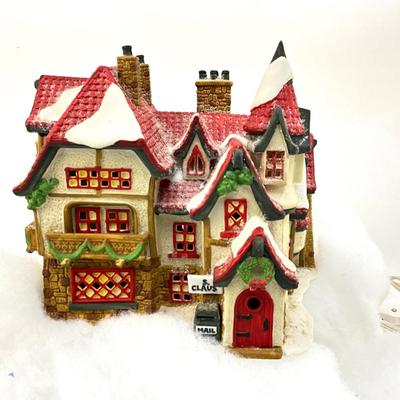 591 Dept 56 1990 Ceramic North Pole Santas Workshop
