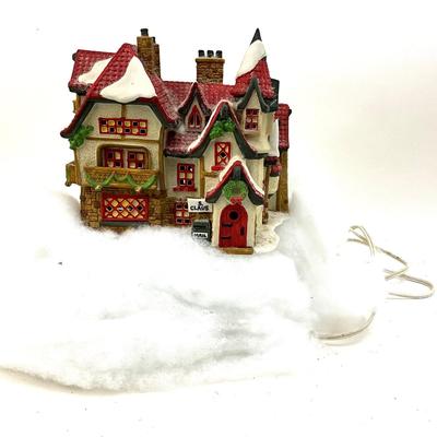 591 Dept 56 1990 Ceramic North Pole Santas Workshop