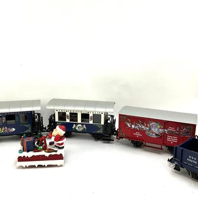 604 Large LGB Lehmann Gross Bahn G Scale Christmas Train with Large Set of Tracks