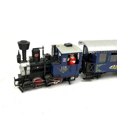 604 Large LGB Lehmann Gross Bahn G Scale Christmas Train with Large Set of Tracks