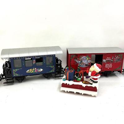 604 Large LGB Lehmann Gross Bahn G Scale Christmas Train with Large Set of Tracks
