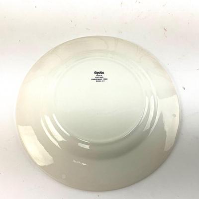 613 Set of 5 SPODE Christmas Tree Salad Plates