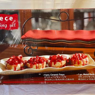 Real Home 5 piece serving set