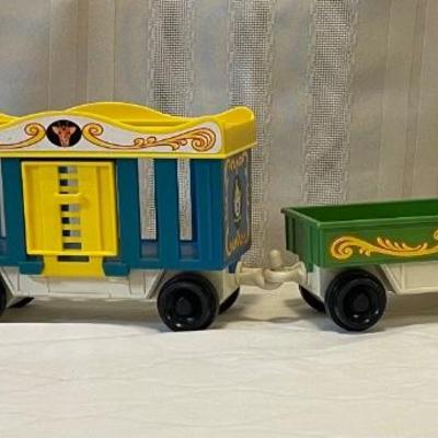 Vintage Fisher-Price circus train