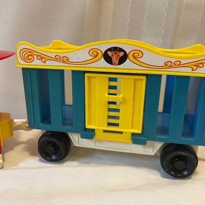 Vintage Fisher-Price circus train