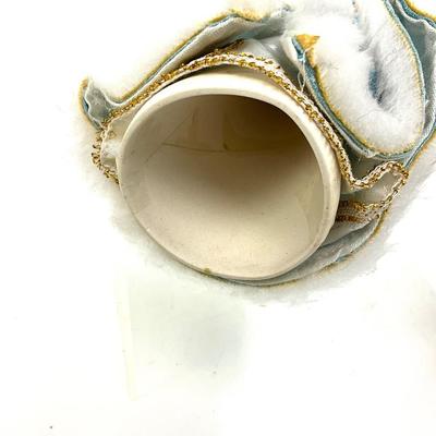 640  Russian Porcelain Bride and Santa