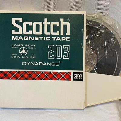 Vintage recording tapes and color print film