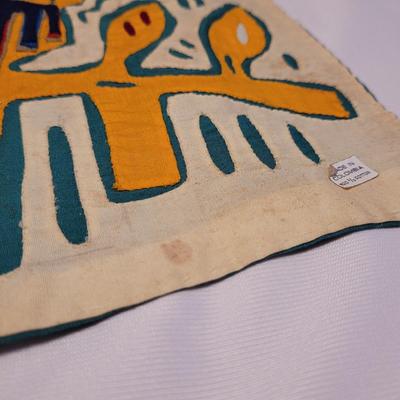 Latin American Hand Sewn Mola Art and Embroidered Folk Art (UB2-CE)