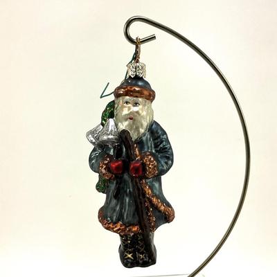 647 Dark Grey Whitehurst Glass Ornament