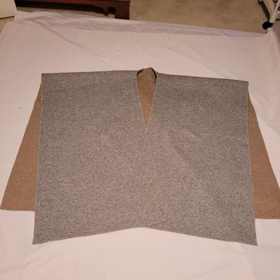 Womenâ€™s Sz L Eileen Fisher, Tahari Shawls, Wool Coats and More (UB2-CE)