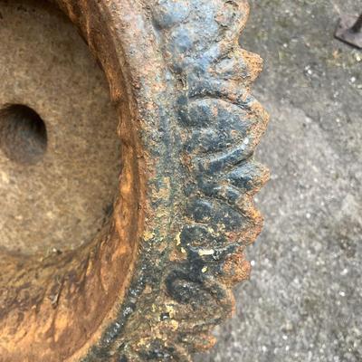 Iron Plant Pot & Rebar Garbage Can Holder (BY-MG)
