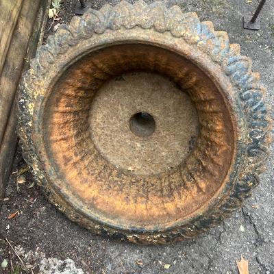 Iron Plant Pot & Rebar Garbage Can Holder (BY-MG)
