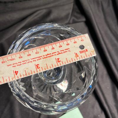 Awesome Cut Glass tall compote
