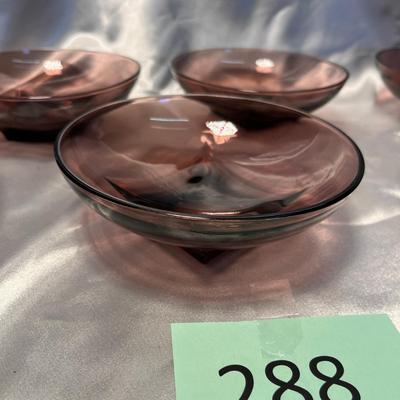 Hazelware Moroccan Amethyst 50s Bowls