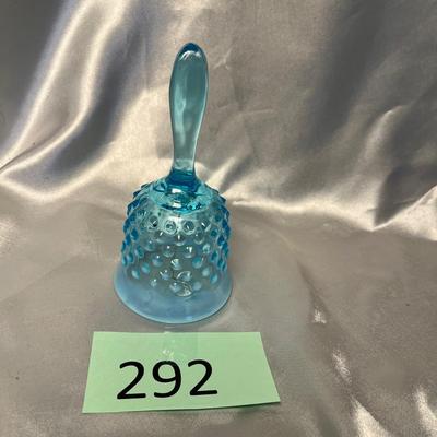 Fenton Blue Hobnail Bell