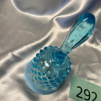Fenton Blue Hobnail Bell