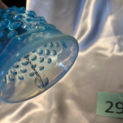 Fenton Blue Hobnail Bell