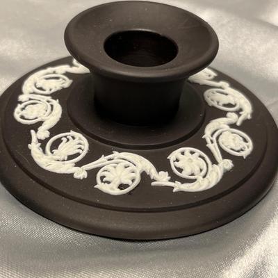 Wedgwood Black Jasperware Candles