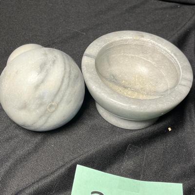 Marble Mortar & Pestle