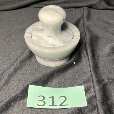 Marble Mortar & Pestle