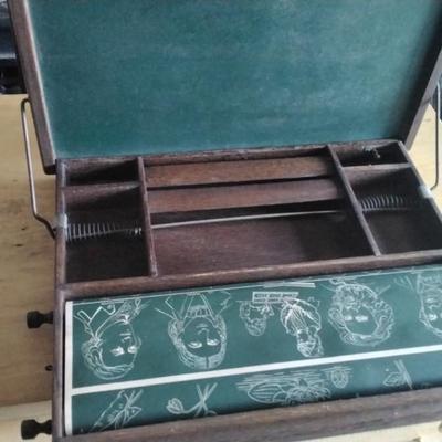 Folding Children's Desk - Chautauqua Industrial Art Desk for Children - Lewis F. Meyers & Co. Circa 1923