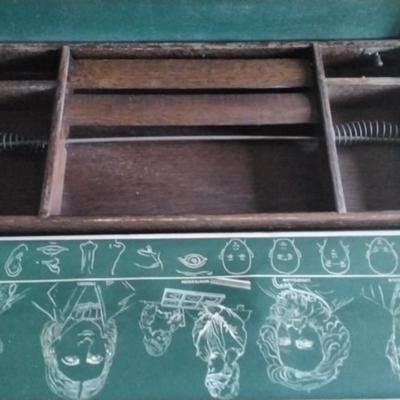 Folding Children's Desk - Chautauqua Industrial Art Desk for Children - Lewis F. Meyers & Co. Circa 1923