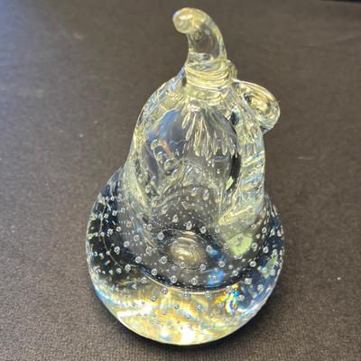 Murano Controlled Bubbles Pear