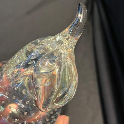 Murano Controlled Bubbles Pear
