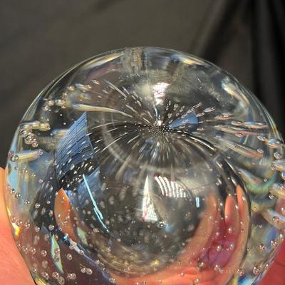 Murano Controlled Bubbles Pear